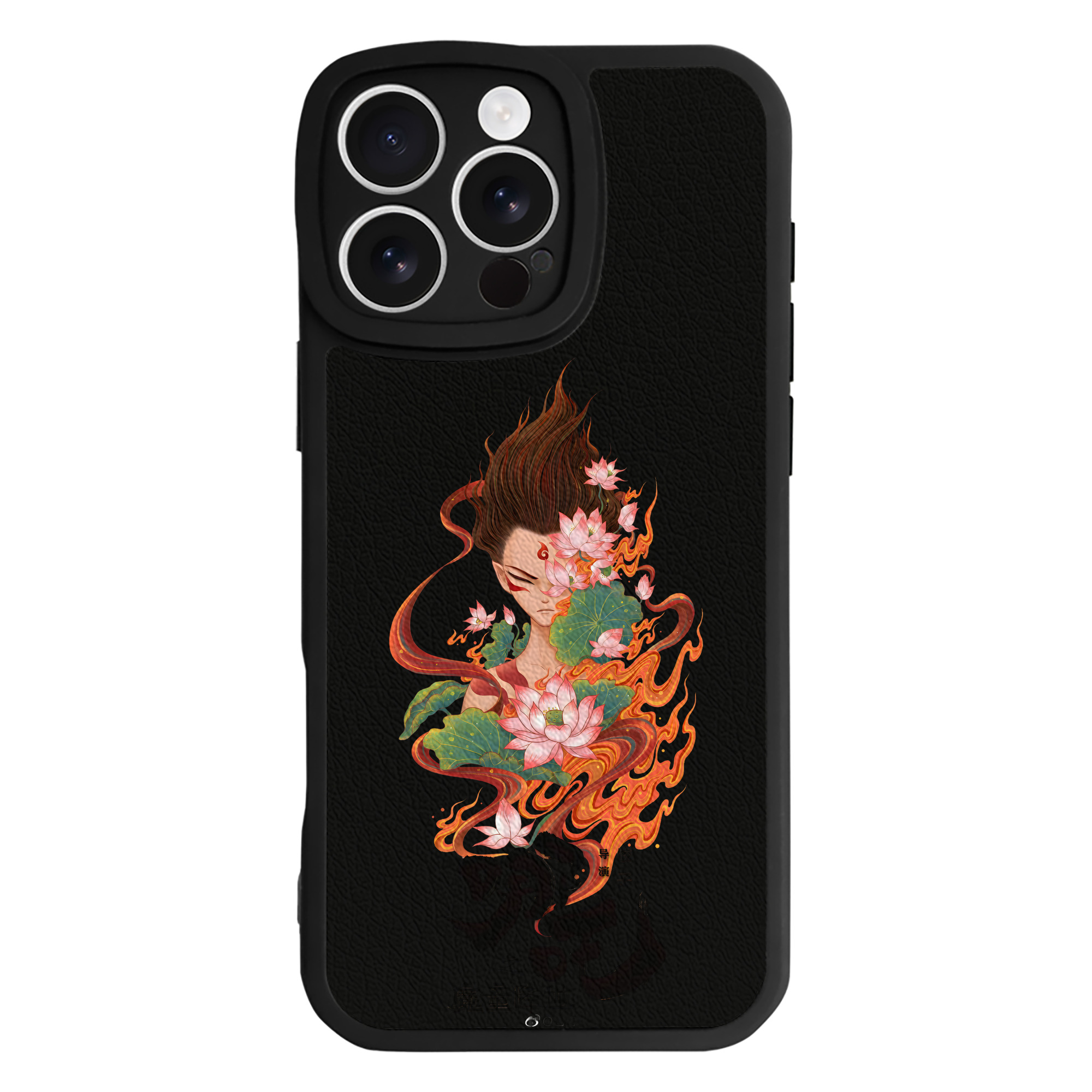 （画像用） Ne Zha 2 ナタ 魔童の大暴れ 【iPhone 16シリーズ対応】シリコンスマホケース（レザー調） 材質：シリコン